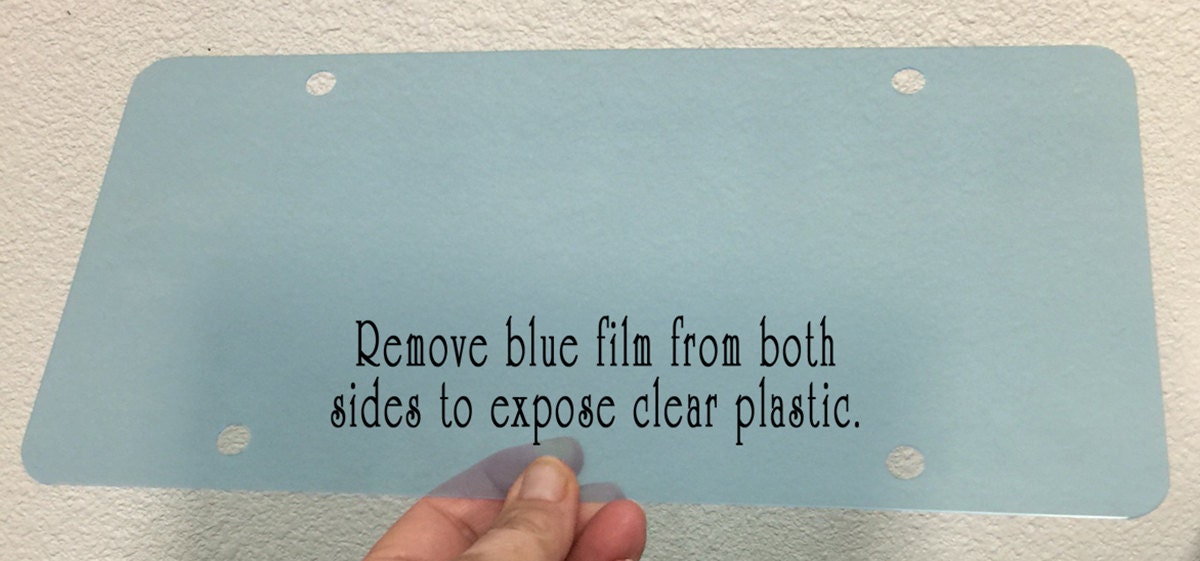 2 Clear Thin Plastic Sheet Easy To Cut .020 Gauge 6 x Etsy