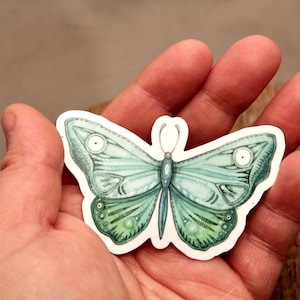 Taqalakisaq- Butterfly - Alaska Native Inupiaq Art Sticker