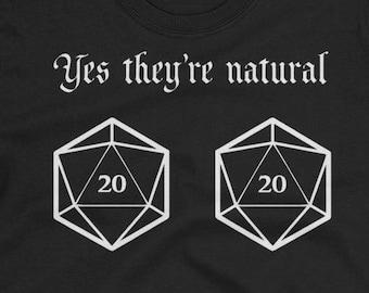Natural 20s - D&D Women's Shirt