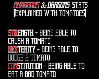 Stats - Dungeons & Dragons T-Shirt