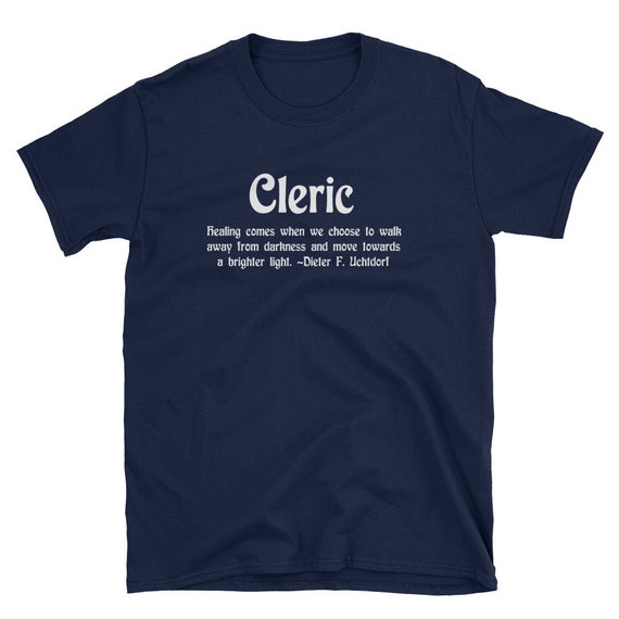 Cleric - D&D Party T-shirt - Etsy