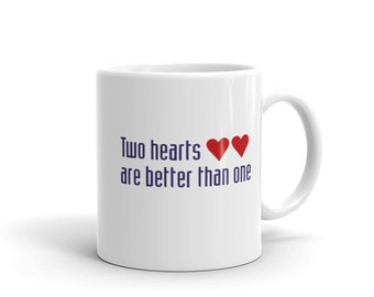Dos Corazones - Doctor Who Taza