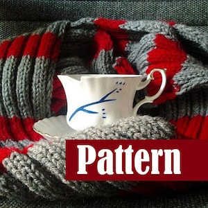 Henry Mills sjaal - Once Upon A Time - gebreide cosplay (PATROON) - beginner