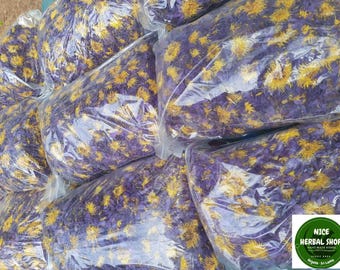 Organic Blue Lotus Flowers: Sacred Water Lily, Nymphaea Caerulea Siamese Dream