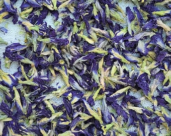 Organic Blue Butterfly Pea Flower Tea: Natural Herbal Drink (1000g)