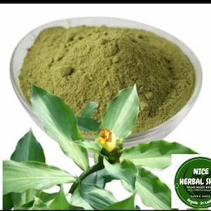 Insulina Plant Leaves Powder ( Costus Igneus ) Dried Thebu Leaves  herbal Plant Leaf Organic