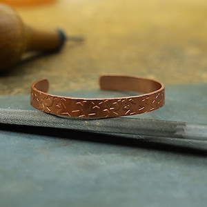 Pure Copper Bracelet - Healing Bracelet - Copper Cuff Bangle - Handmade Bracelet- Ideal  Gift – Copper – Copper Bracelet for woman – Energy