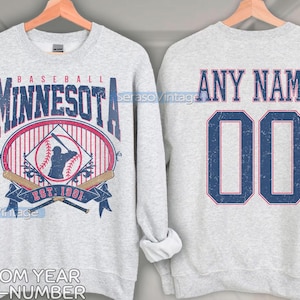 Custom Minnesota Baseball shirt, Minnesota baseball shirt, Minnesota baseball tee, Custom Baseball Shirt, Personalized Baseball Number