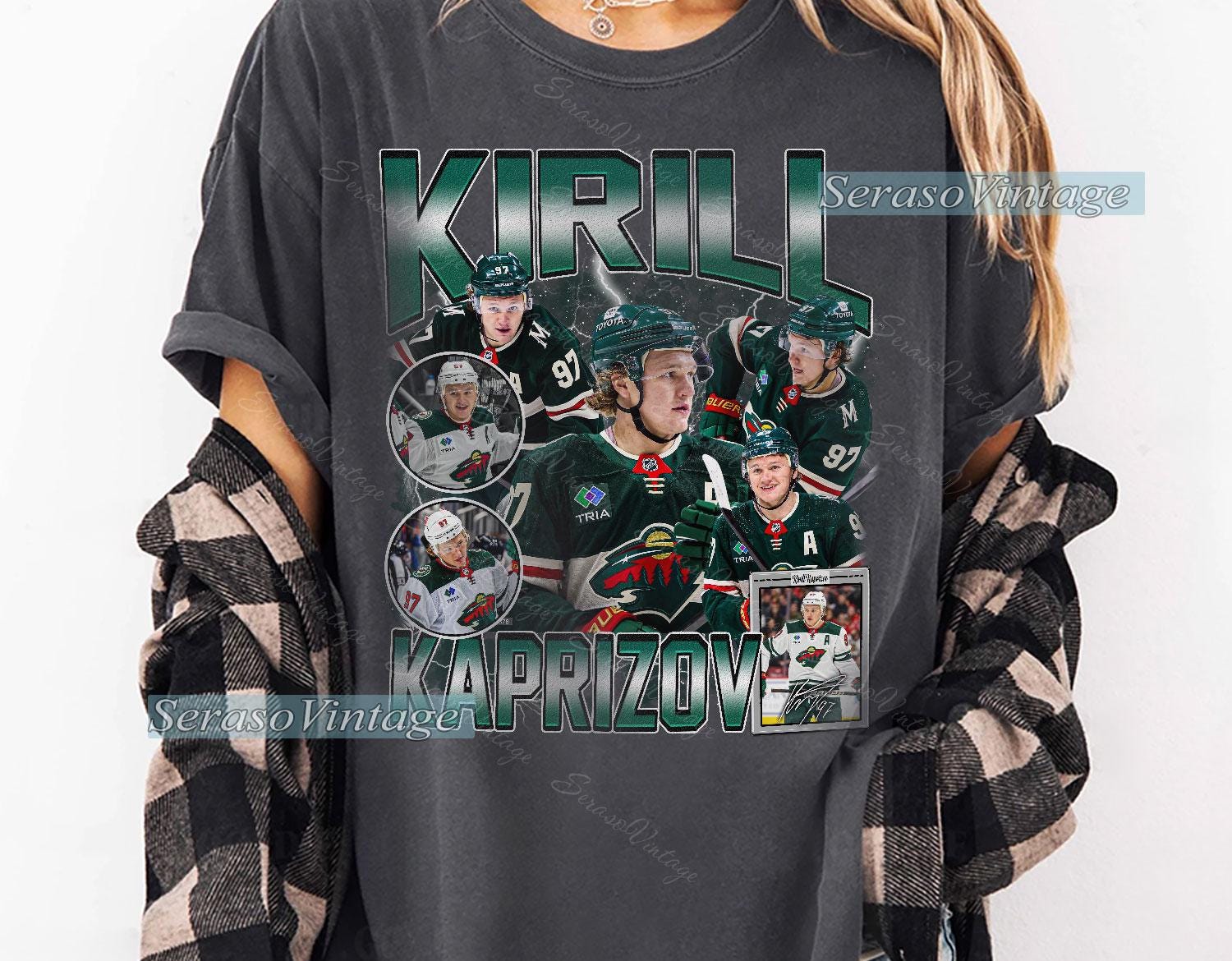 Kirill Kaprizov Shirt, Minnesota Hockey Sweatshirt, Hockey Fan