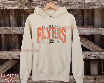 Philadelphia Flyers Sweatshirt | Vintage Flyers Hockey Sweatshirt |Philadelphia Hockey Fan shirt | Philadelphia Flyers Hoodie