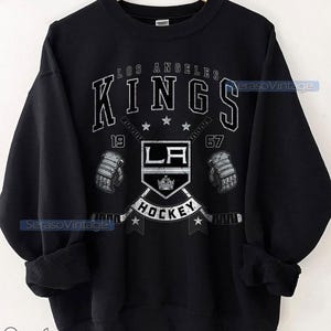 Los Angeles Kings Sweatshirt | Los Angeles Kings Merch | Los Angeles Hockey shirt | Custom Los Angeles hockey tee | Hockey Mom Dad gift