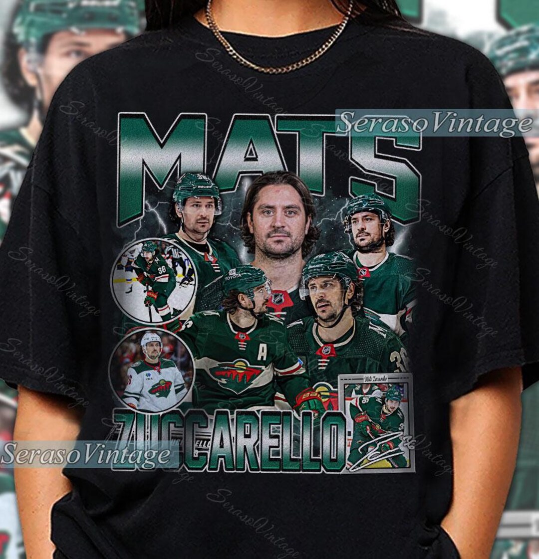 Mats Zuccarello Shirt, Minnesota Hockey Sweatshirt, Hockey Fan