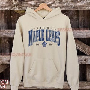 Toronto Maple Leafs Sweatshirt | Vintage Maple Leafs Hockey Hoodie |Toronto Hockey Fan Shirt | Toronto Maple Leafs Hoodie