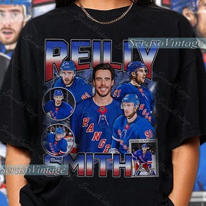 Camiseta de Reilly Smith, sudadera de hockey de Nueva York, camiseta de aficionado al hockey, camiseta de Smith, camiseta de Bootleg Rap, camiseta de jugador de hockey