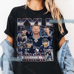 Kyle Connor shirt, Winnipeg Hockey Sweatshirt, Hockey Fan Shirt, Connor t-shirt, Bootleg Rap tee, Hockey player tshirt