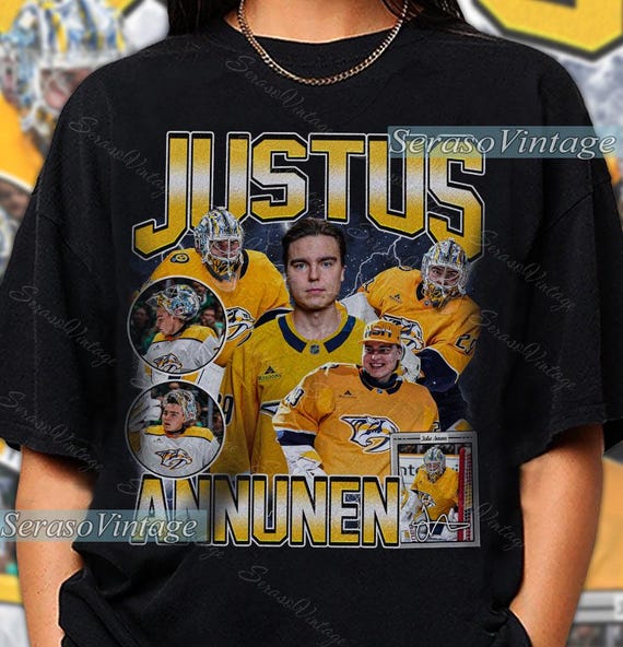 Justus Annunen Shirt, Nashville Hockey Sweatshirt, Hockey Fan
