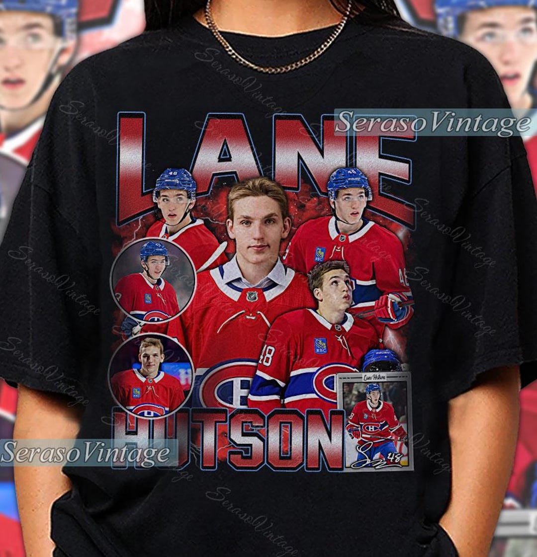 Lane Hutson Shirt, Montreal Hockey Sweatshirt, Hockey Fan Shirt