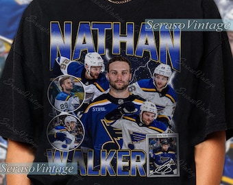 Nathan Walker shirt, St. Louis Hockey Sweatshirt, Hockey Fan Shirt, Walker t-shirt, Bootleg Rap tee, Hockey player tshirt