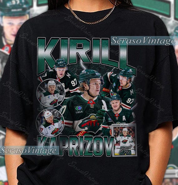 Kirill Kaprizov Shirt, Minnesota Hockey Sweatshirt, Hockey Fan