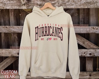 Carolina Hurricanes Sweatshirt | Vintage Hurricanes Hockey Sweatshirt |Carolina Hockey Fan shirt | Carolina Hurricanes Hoodie