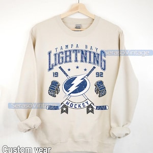 Tampa Bay Lightning Sweatshirt | Tampa Bay Lightning Merch | Tampa Bay Hockey shirt | Custom Tampa Bay hockey tee | Hockey Mom Dad gift