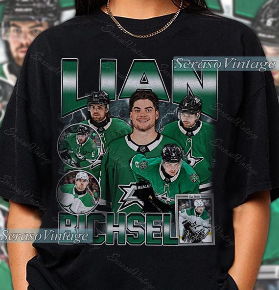 Lian Bichsel Shirt, Dallas Hockey Sweatshirt, Hockey Fan Shirt