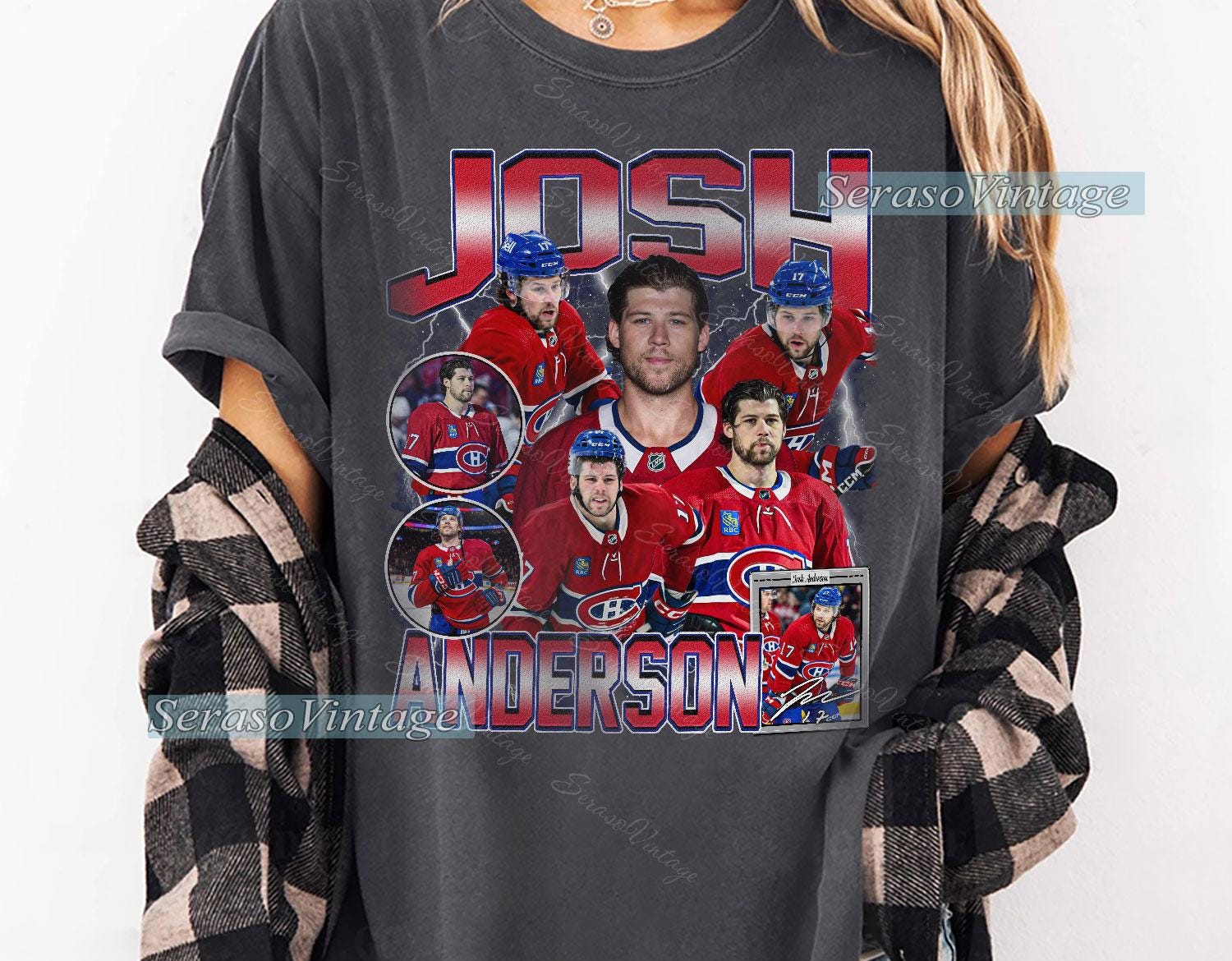 Josh Anderson Shirt, Montreal Hockey Sweatshirt, Hockey Fan Shirt