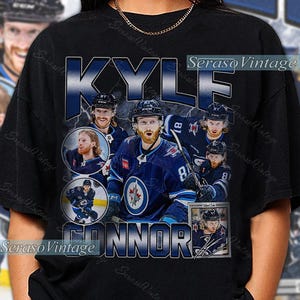 Kyle Connor shirt, Winnipeg Hockey Sweatshirt, Hockey Fan Shirt, Connor t-shirt, Bootleg Rap tee, Hockey player tshirt