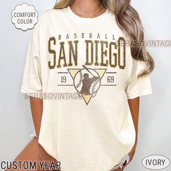 Comfort color San Diego baseball tee, baseball Shirt, Comfort Color Baseball shirt, Baseball Mom, San Diego Baseball Sweatshirt