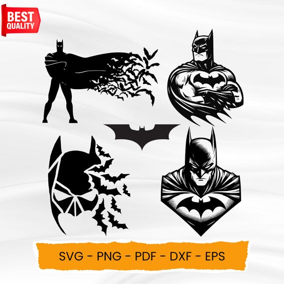 Bat superhero svg Bundle, laser cut, cut files cricut, ınstand Download