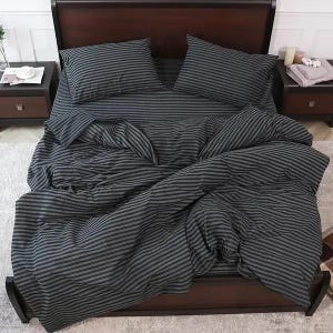 Bedding set, Soft Cotton Bed Linen, Queen Size Sheets, Cozy Bedroom Decor