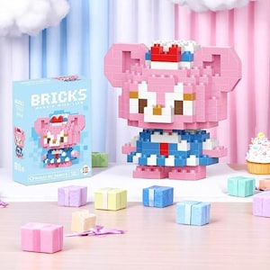 Lilo & Stitch and Pikachu Character Building Block Set – Anime Cartoon Brick Toy – Gift for Kids and Fans