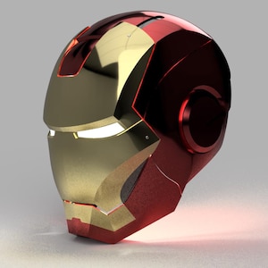 Iron Man MK3 Helmet STL File