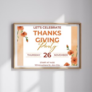 Thanksgiving Décor -  Festive Holiday Table Decoration | Fall Seasonal Gift
