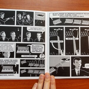 Kraftwerk In: The Sonic Man Machine comic image 2