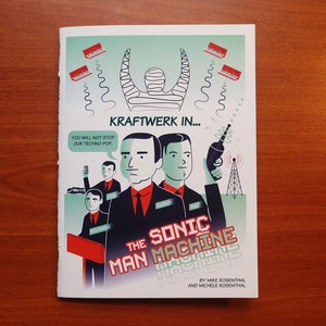 Kraftwerk In: The Sonic Man Machine comic image 1