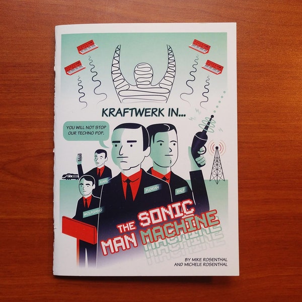 Kraftwerk In: The Sonic Man Machine comic