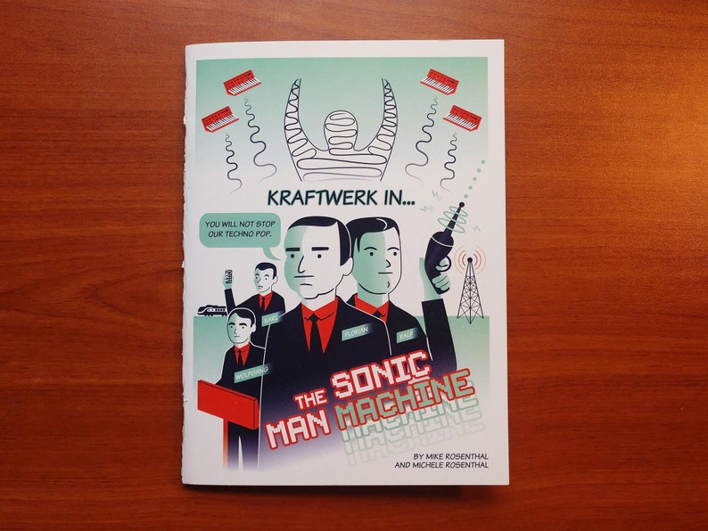 Kraftwerk In: The Sonic Man Machine comic image 1