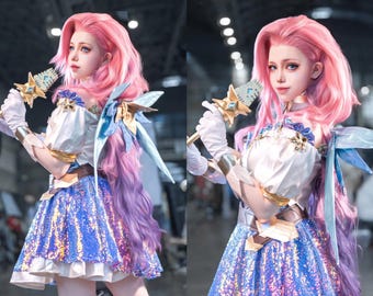 Seraphine K/DA Cosplay Costume – League of Legends | Handmade Outfit for Halloween & Anime Conventions