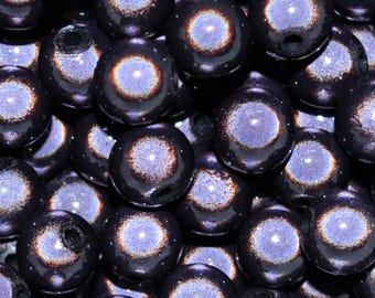 4-12 mm Black Illusion Miracle Acrylic beads for DIY Handcraft or Jewellery Making
