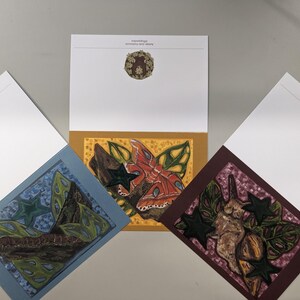 Cartes insectes - Lot de 3