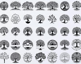 TREE OF LIFE Svg, Tree of Life Clipart, Tree of Life Svg Cut Files for ...