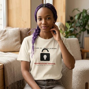 Sudo Rm RF T-Shirt | Funny Developer Tee | Permission Denied Shirt | Programmer Gift | Linux Humor | Sysadmin Tee