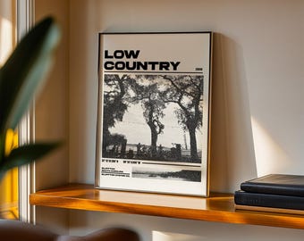Low Country Poster Matte Vertical | Southern Landscape, Bluffton SC