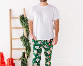 Christmas Ornaments Men's Pajama Pants