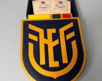Ecuador National Team 3D Printed Stash Box | Soccer Fan Gift | World Cup Memorabilia
