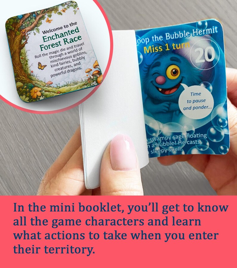 Printable Fairy Board Game for Kids – DIY Magical Forest Adventure ...