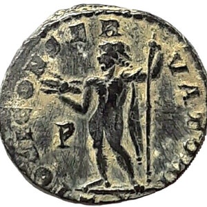 ANCIENT ROMAN Coin Authentic ancient roman of Emperor Licinius II Valerius Licinianus Licinius, c. 315 c. 326 Bronze Ae coin image 5