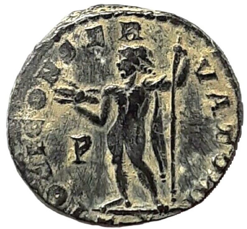 ANCIENT ROMAN Coin Authentic ancient roman of Emperor Licinius II Valerius Licinianus Licinius, c. 315 c. 326 Bronze Ae coin image 5