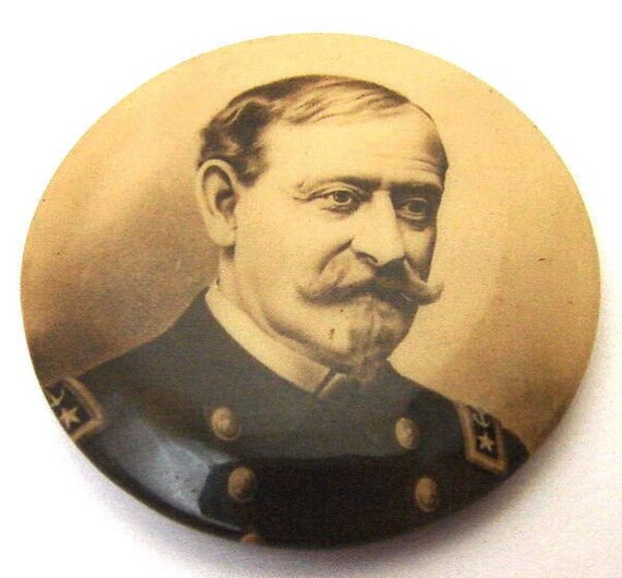 Items similar to CIVIL WAR BUTTON Union navy Spanish-American War Rear